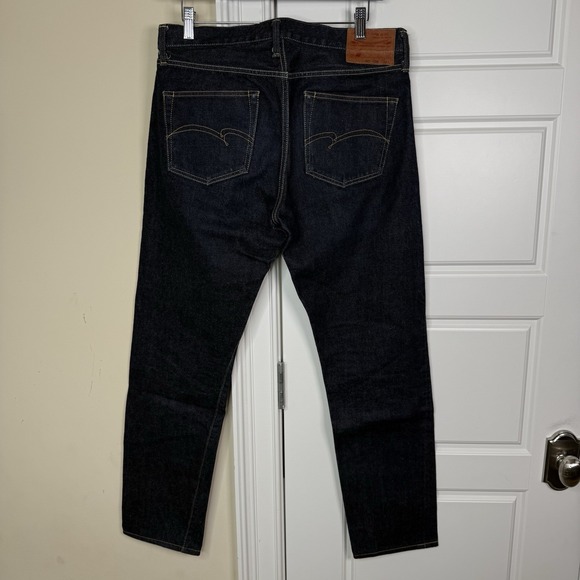 Studio D'Artisan SD-108 Relaxed Tapered Men's 32 (Fits 32.5/29.5) 15oz Denim - Picture 3 of 11